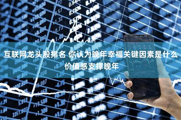 互联网龙头股排名 你认为晚年幸福关键因素是什么 价值感支撑晚年
