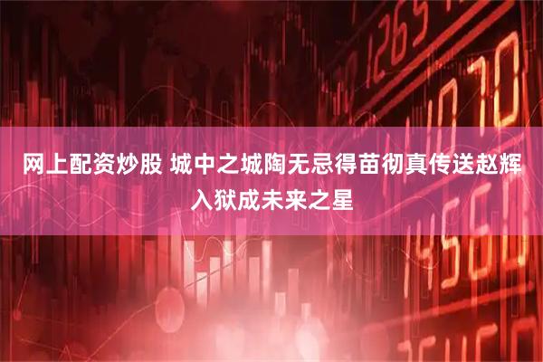 网上配资炒股 城中之城陶无忌得苗彻真传送赵辉入狱成未来之星