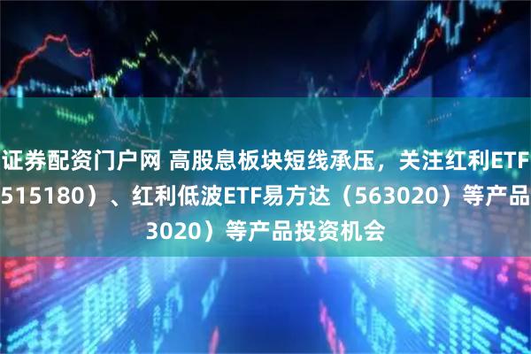 证券配资门户网 高股息板块短线承压，关注红利ETF易方达（515180）、红利低波ETF易方达（563020）等产品投资机会