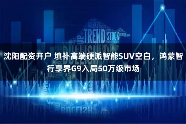 沈阳配资开户 填补高端硬派智能SUV空白，鸿蒙智行享界G9入局50万级市场
