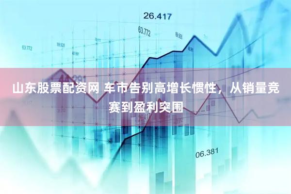 山东股票配资网 车市告别高增长惯性，从销量竞赛到盈利突围